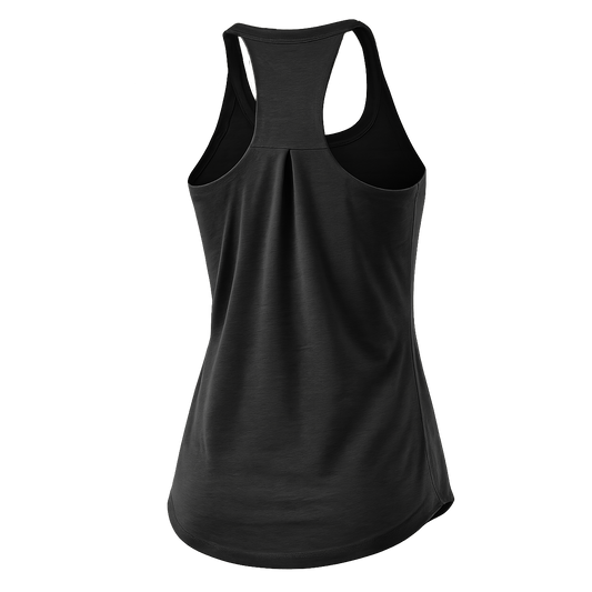 Pleated Back Racerback Tank