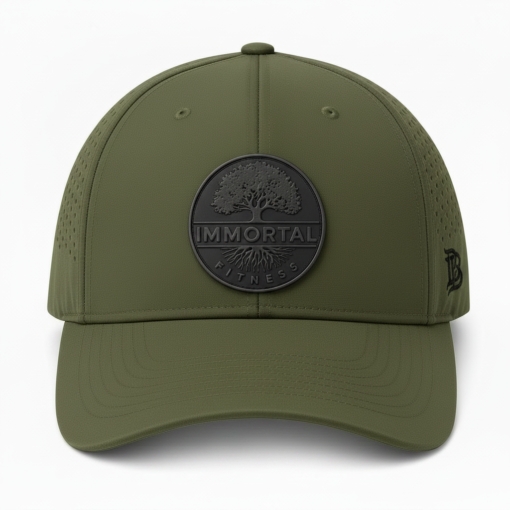 Branded Bills Leather Patch Hat