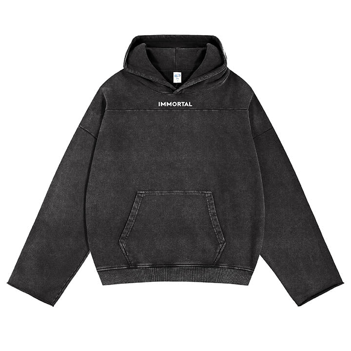 Acid-Washed Unisex Hoodie