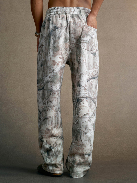 Winter Camo No-Cuff Joggers
