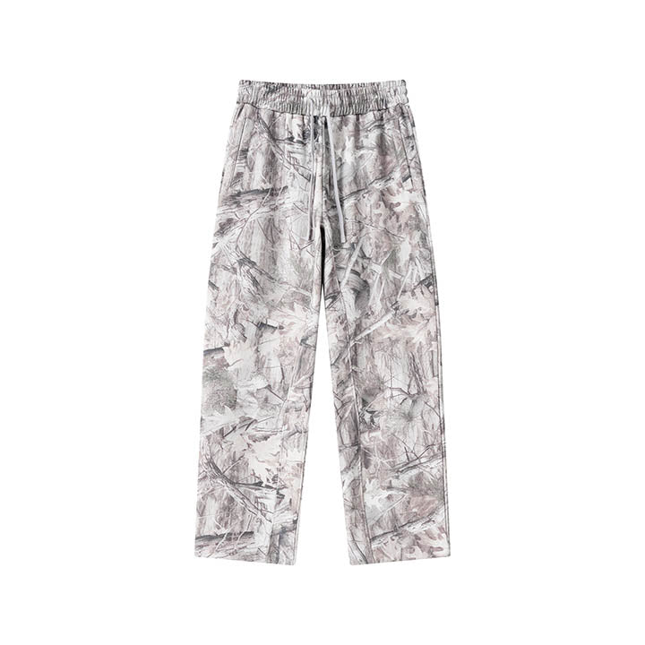 Winter Camo No-Cuff Joggers