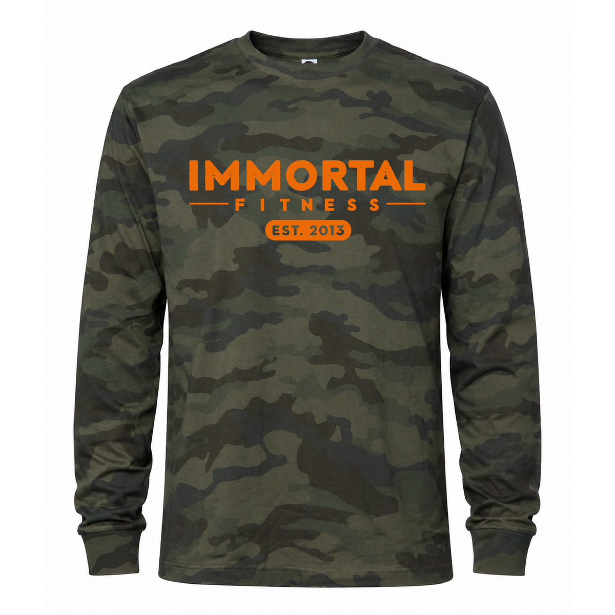 Long-Sleeve Camo T-shirt
