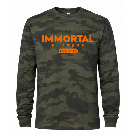 Long-Sleeve Camo T-shirt