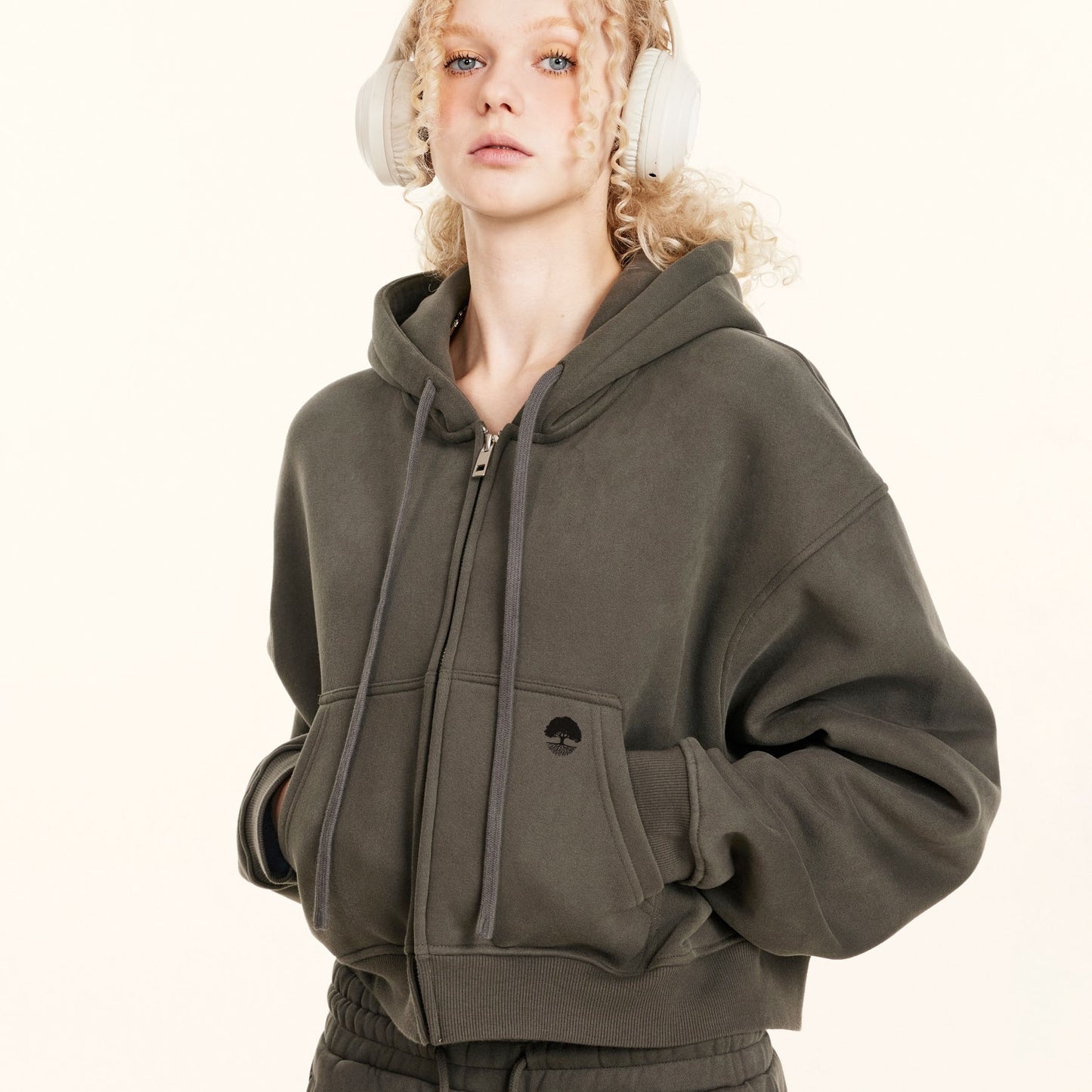 Women's Zippered Hoodie