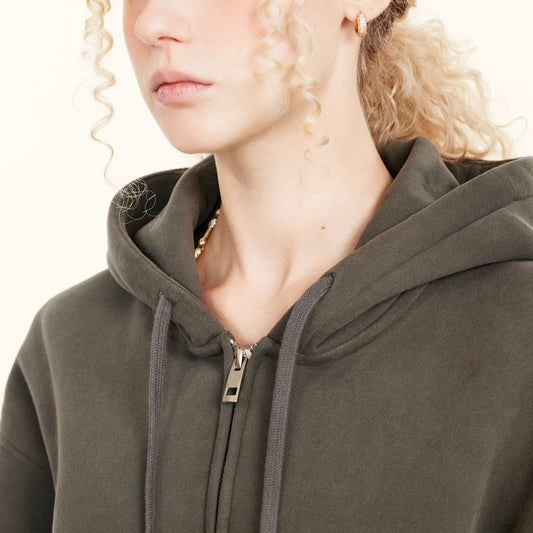 Women's Zippered Hoodie