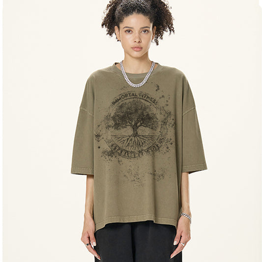 Tree Crest Oversized T-shirt