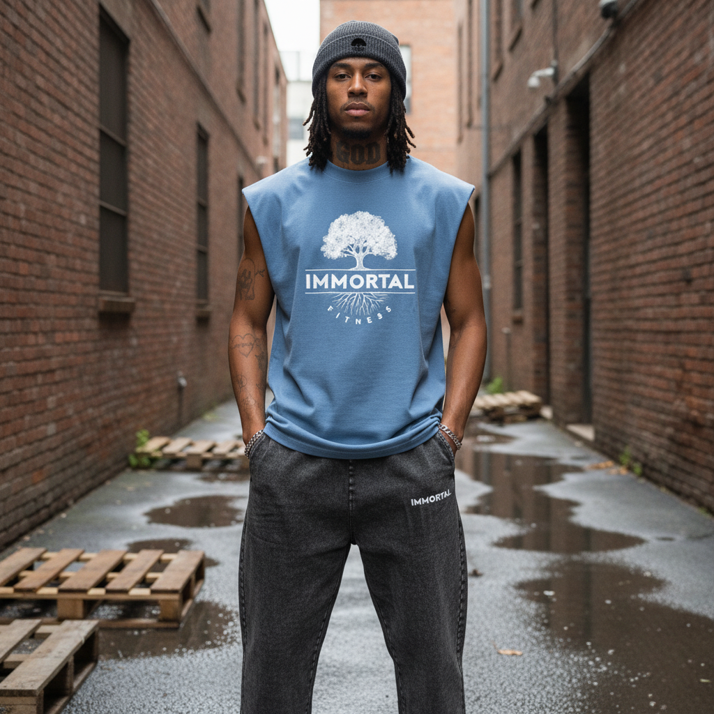 Cut-off Muscle T-shirt