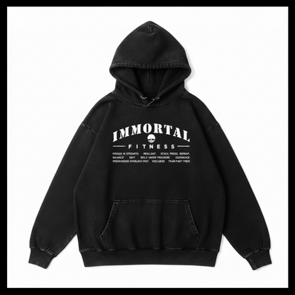 Acid-washed Hoodie