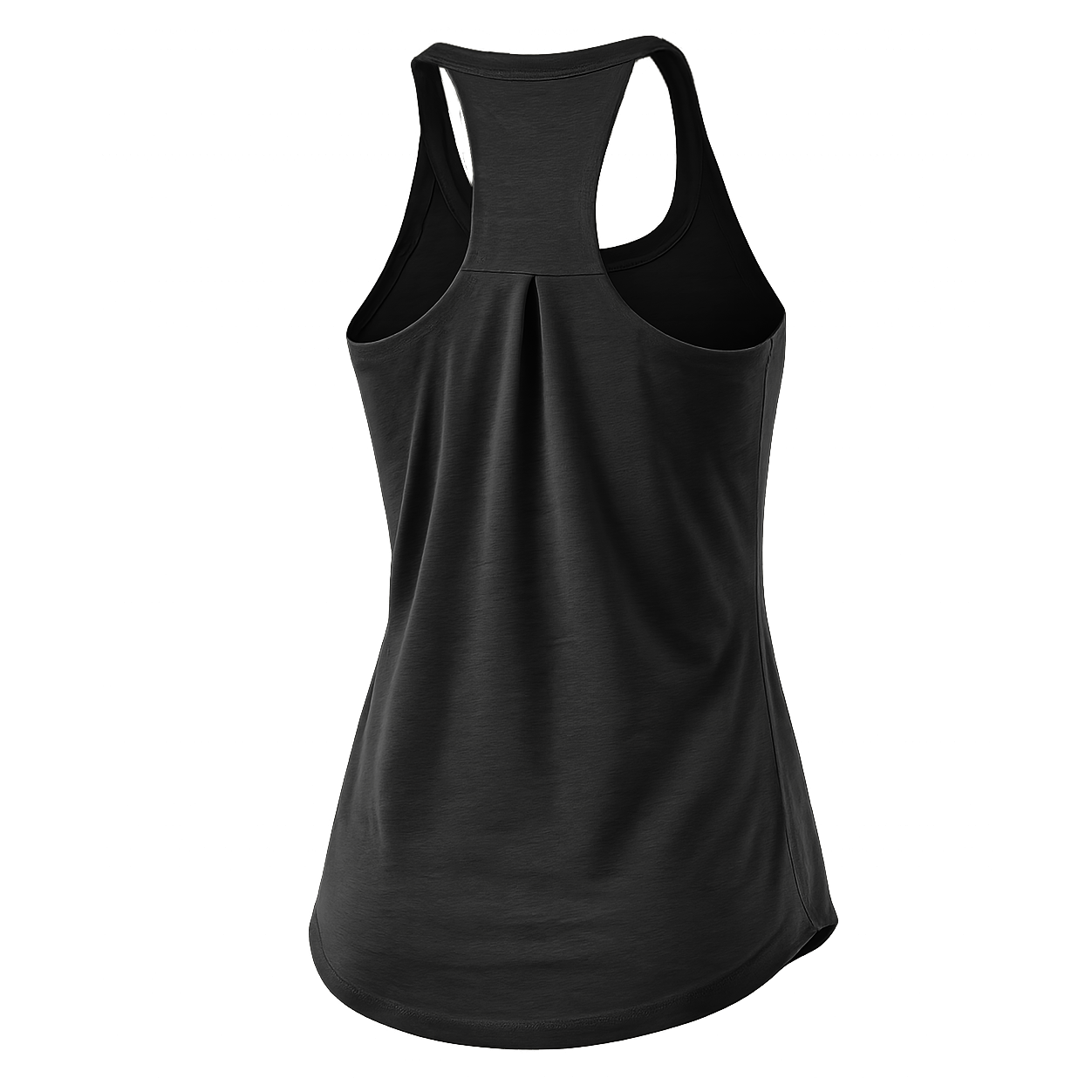 Pleated Back Racerback Tank