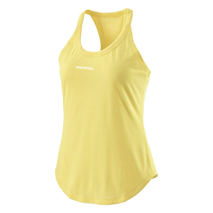 Pleated Back Racerback Tank