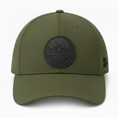Branded Bills Leather Patch Hat