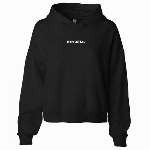 IMMORTAL Cropped Hoodie