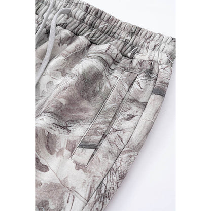 Winter Camo No-Cuff Joggers