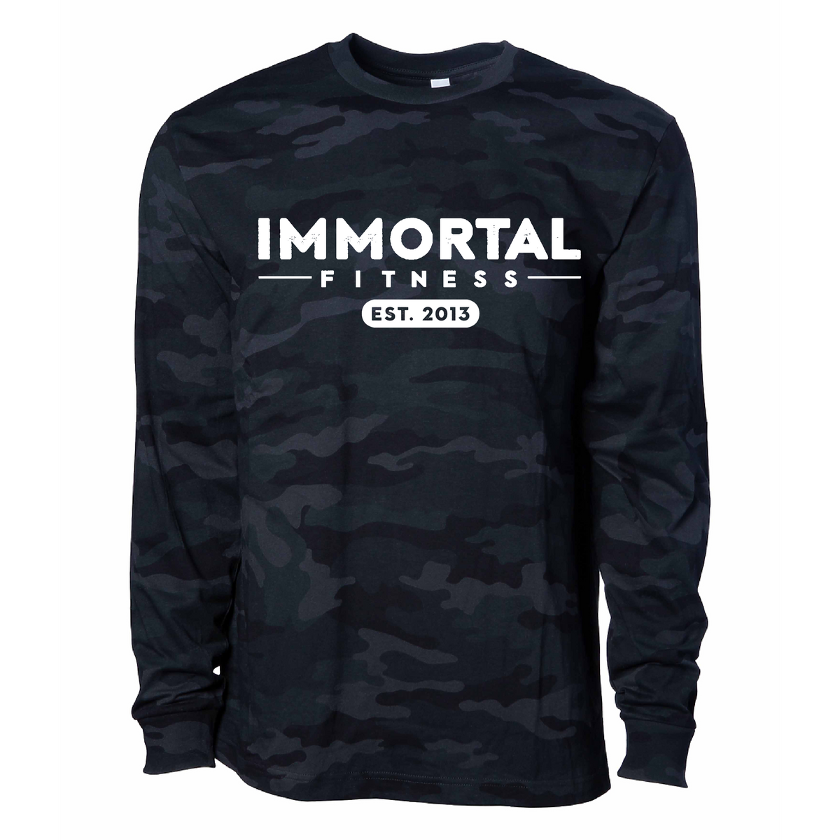 Long-Sleeve Camo T-shirt