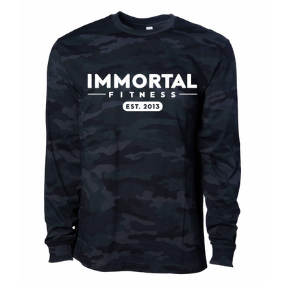 Long-Sleeve Camo T-shirt