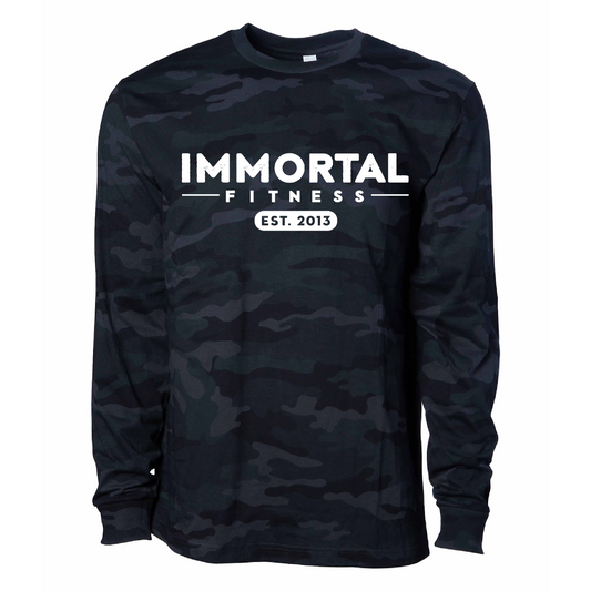 Long-Sleeve Camo T-shirt