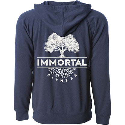 Unisex Zippered Hoodie
