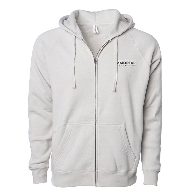Unisex Zippered Hoodie