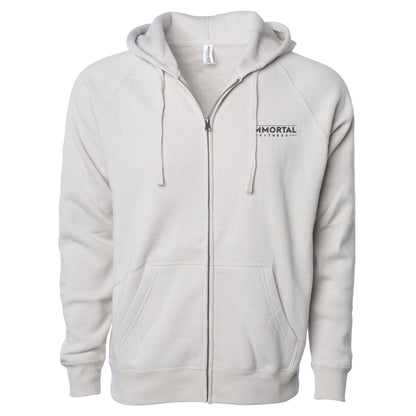 Unisex Zippered Hoodie