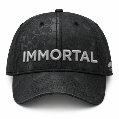 Black Python Dad Hat