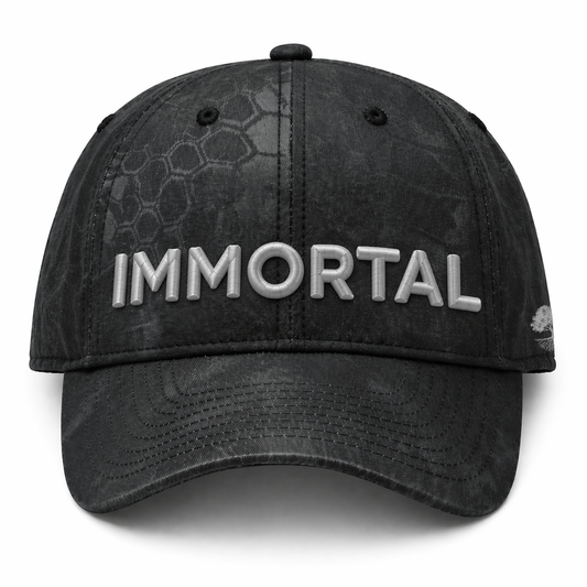 Black Python Dad Hat