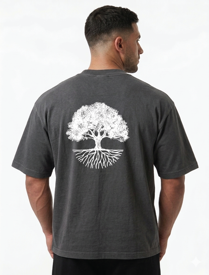 Large Tree Oversized T-shirt