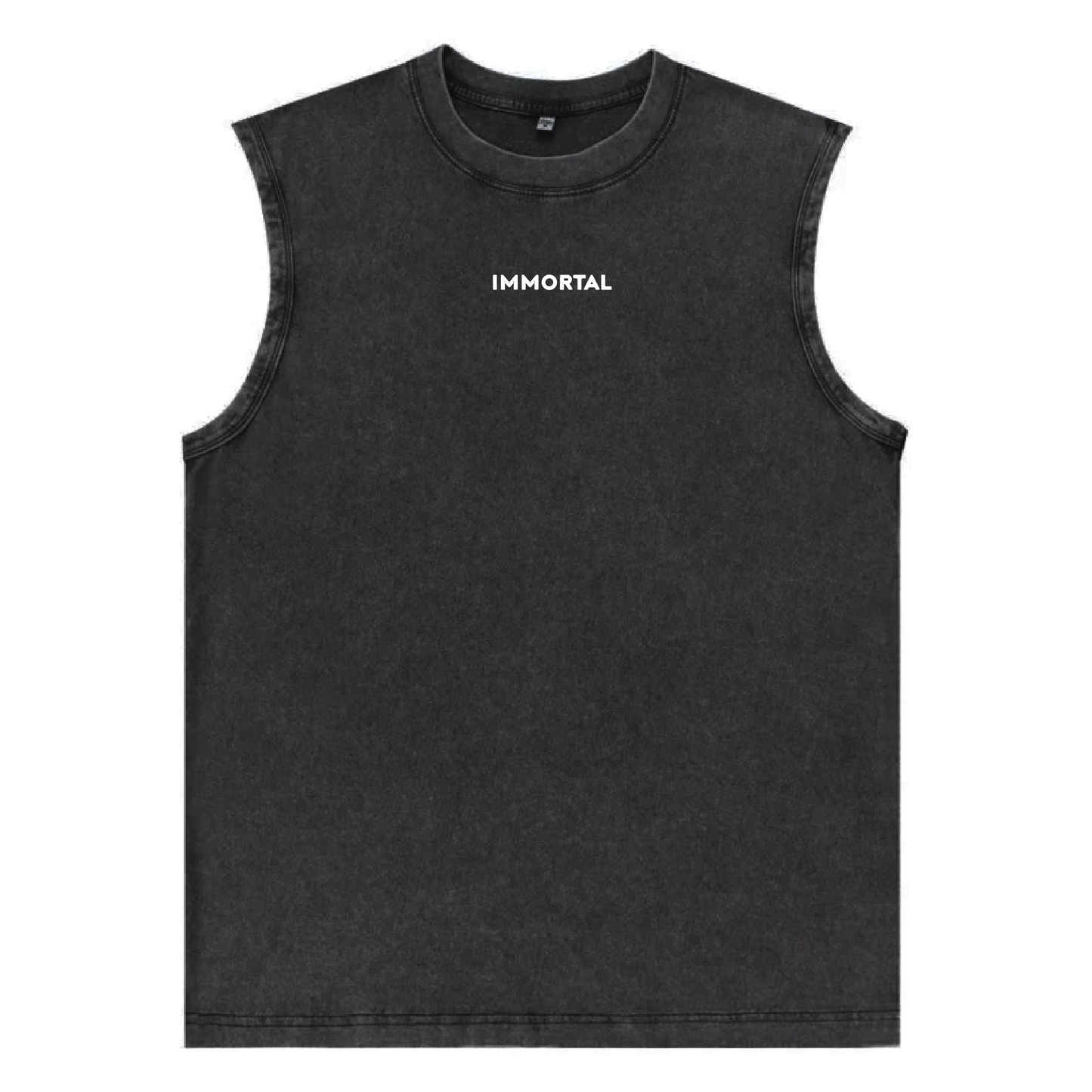 Acid-washed Muscle T-shirt