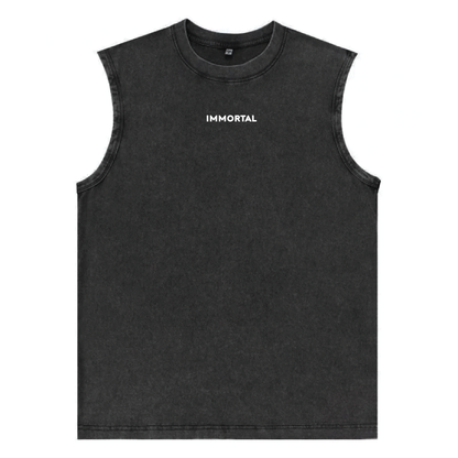 Acid-washed Muscle T-shirt