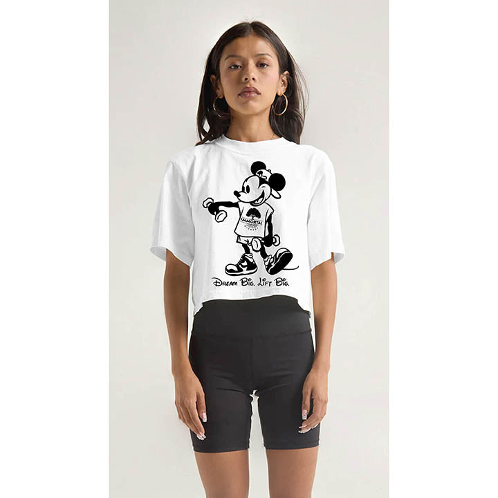 Steamboat Willie Women's Cropped T-shirt