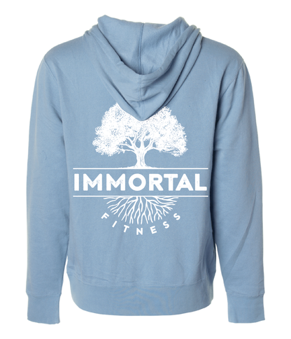 Lightweight Zippered Hoodie