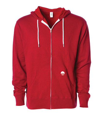 Lightweight Zippered Hoodie